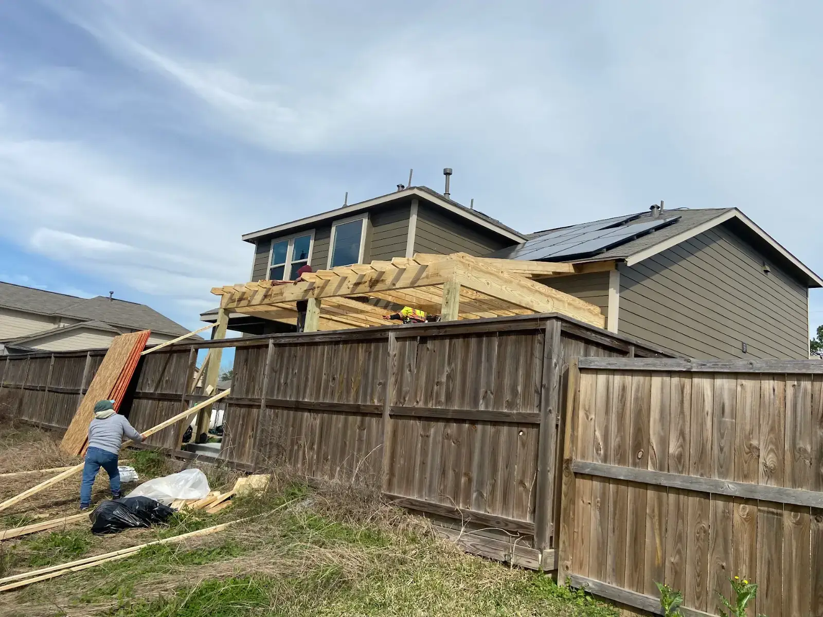 Patio cover project