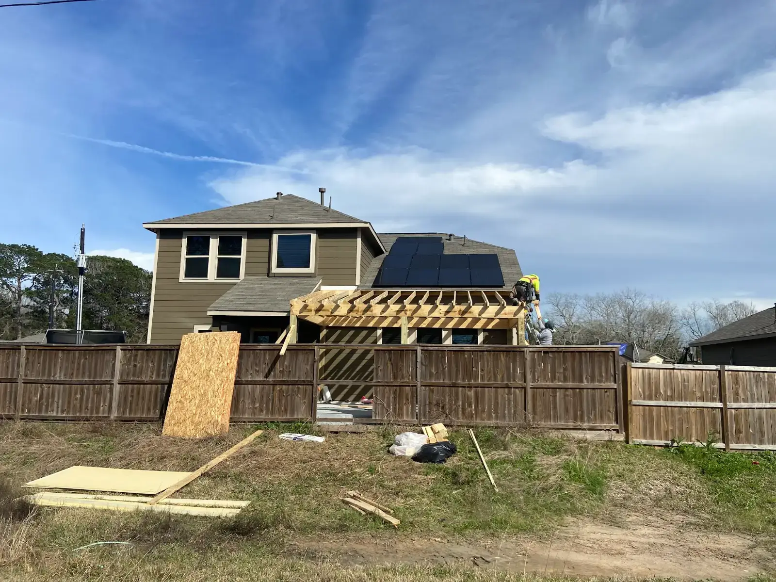 Patio cover and pergola